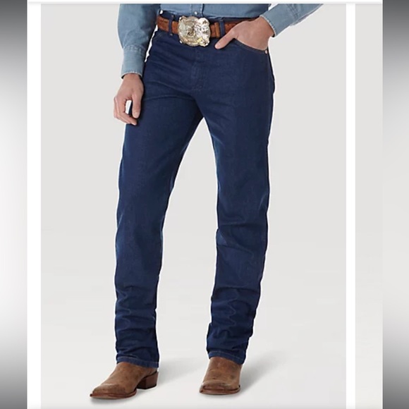 WRANGLER® Men’s COWBOY CUT® ORIGINAL FIT JEAN. Size 31”x30” NWT - Picture 3 of 6